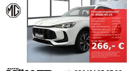 Neu MG ZS Luxury 197 PS (144 kW) 2026 Weiss SUV