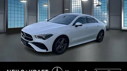 Weiß Gebraucht 2024 Mercedes CLA200 AMG Coupé | 37.690 € (Fairer Preis)