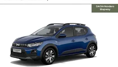 Nouă Dacia Sandero Expression 110 CP (80 kW) 2026 Albastru Berlinǎ