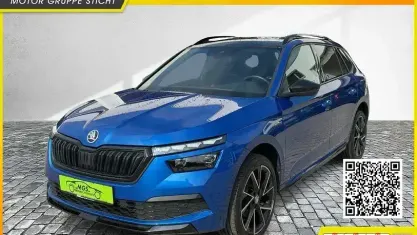 Gebraucht Skoda Kamiq Monte Carlo 110 PS (80 kW) 2021 Raceblau metallic SUV