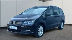 Deep black perleffekt (schwarz) Gebraucht 2021 VW Sharan Highline Van / Kleinbus | 32.980 € (Fairer Preis)