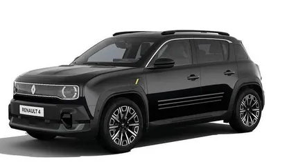 Neu Renault R4 Iconic 110 kW (150 PS) 2026 Black pearlschwarz Kleinwagen