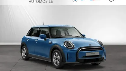 Gebraucht Mini ONE 102 PS (75 kW) 2021 Island blue metallic Kleinwagen