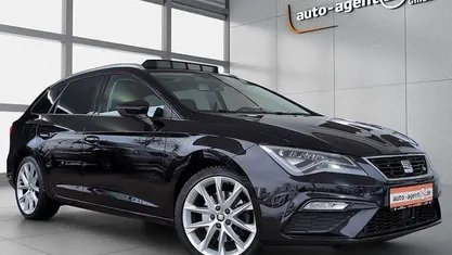 Mitternachts schwarz metallic Gebraucht 2017 Seat Leon ST FR Kombi | 13.990 € (Fairer Preis)