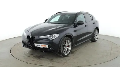 Gebraucht Alfa Romeo Stelvio Tech Edition 209 PS (153 kW) 2018 Schwarz SUV
