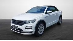 Pure white Gebraucht 2021 VW T-Roc Cabriolet R-line Cabrio | 28.730 € (Fairer Preis)