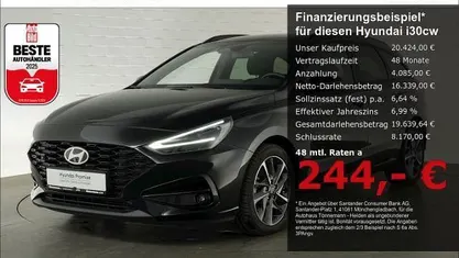Gebraucht Hyundai i30 Advantage 101 PS (74 kW) 2024 Abyss black Kombi