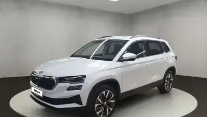 Gebraucht Skoda Karoq Style 150 PS (110 kW) 2022 Moonweiß perleffekt/moonweis SUV