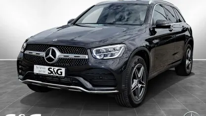 Gebraucht Mercedes GLC300 AMG 194 PS (142 kW) 2021 Graphitgrau metallic SUV