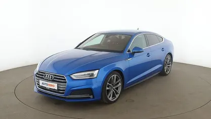 Gebraucht Audi A5 Sportback Design 150 PS (110 kW) 2019 Blau Kleinwagen