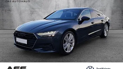 Tritonblau metallic Gebraucht 2018 Audi A7 Basis Limousine | 36.950 € (Guter Preis)