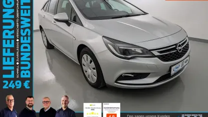 Gebraucht Opel Astra Business 105 PS (77 kW) 2019 Argon silber/ice silver (m2) Kombi
