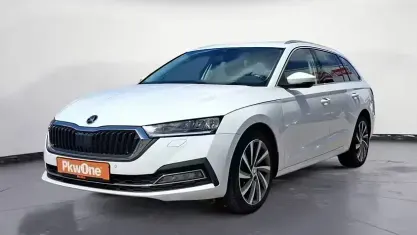 Gebraucht Skoda Octavia 150 PS (110 kW) 2021 Weiß Limousine