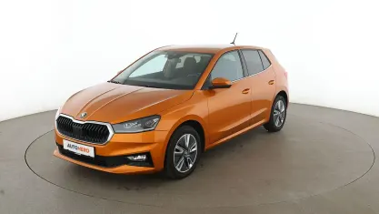 Gebraucht Skoda Fabia Style 2023 Orange Kleinwagen
