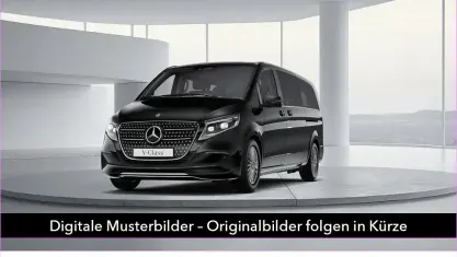 Gebraucht Mercedes V300 Avantgarde 237 PS (174 kW) 2025 Schwarz Van / Kleinbus