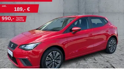 Gebraucht Seat Ibiza Style 116 PS (85 kW) 2024 Reinrot Kleinwagen