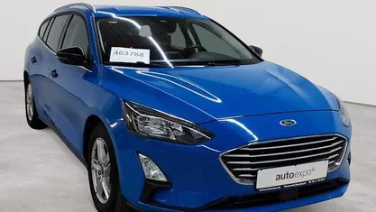 Verkehrsblau ral 5017 Gebraucht 2021 Ford Focus Cool & Connect Kombi | 11.790 € (Superpreis)