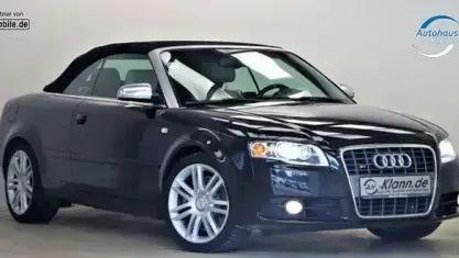 Gebraucht Audi S4 Cabriolet S-Line 344 PS (253 kW) 2007 Phantomschwarz perleffekt Cabrio