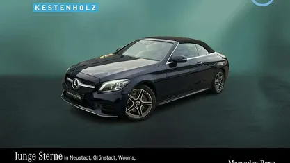 Cavansitblau Gebraucht 2019 Mercedes C300 AMG Cabrio | 36.990 € (Fairer Preis)
