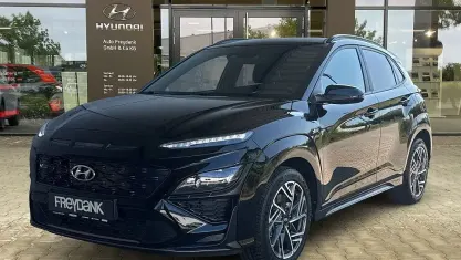 Gebraucht Hyundai Kona N Line 199 PS (146 kW) 2023 Phantom black / mic SUV