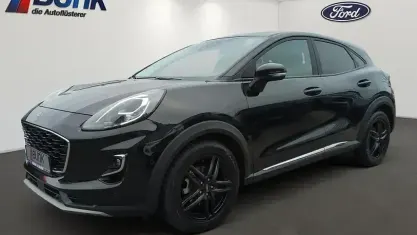 Gebraucht Ford Puma Titanium 125 PS (91 kW) 2021 Blazer blau SUV