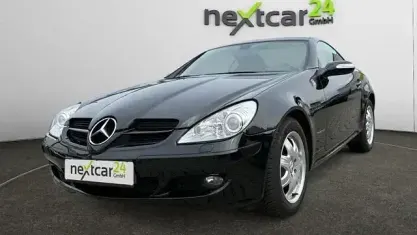 Gebraucht Mercedes SLK200 163 PS (119 kW) 2006 Schwarz Cabrio