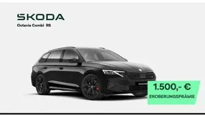 Nuova Skoda Octavia RS 265 CV (194 kW) 2026 Nero Station wagon