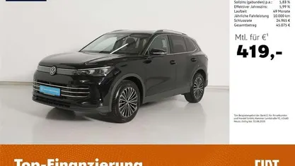 Schwarz Gebraucht 2024 VW Tiguan Elegance SUV | 37.480 € (Fairer Preis)