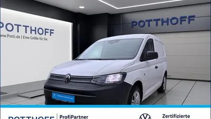 Gebraucht VW Caddy 75 PS (55 kW) 2021 Weiss Van / Kleinbus
