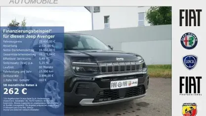 Gebraucht Jeep Avenger Altitude 101 PS (74 kW) 2024 Schwarz SUV