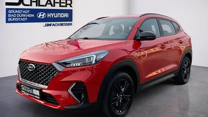 Gebraucht Hyundai Tucson N Line 177 PS (130 kW) 2019 Engine red / sol SUV
