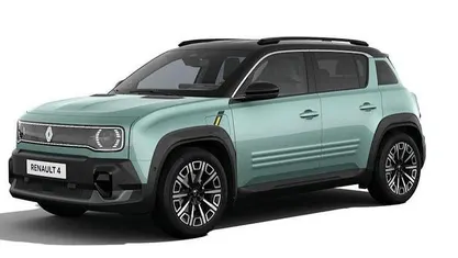 Neu Renault R4 Iconic 110 kW (150 PS) 2026 Hautsdefrance grün+black pear Kleinwagen
