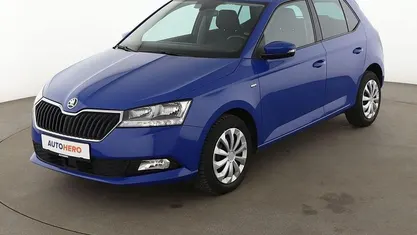 Gebraucht Skoda Fabia Drive 60 PS (44 kW) 2020 Blau Limousine