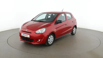 Gebraucht Mitsubishi Space Star Diamant Edition 71 PS (52 kW) 2016 Rot Kleinwagen