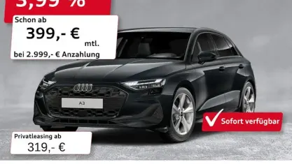 Gebraucht Audi A3 S-Line 116 PS (85 kW) 2025 Grau Limousine