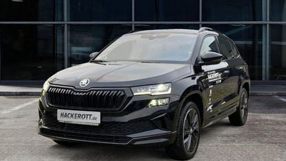 Gebraucht Skoda Karoq SportLine 150 PS (110 kW) 2024 Schwarz SUV