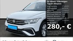 Pure white Gebraucht 2024 VW Tiguan Allspace Life SUV | 37.900 € (Fairer Preis)