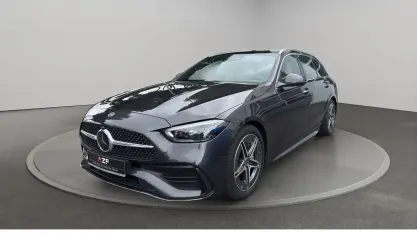 Gebraucht Mercedes C300 AMG line 258 PS (189 kW) 2023 Grafitgrau metallic Kombi