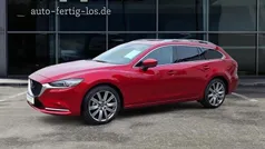 Soul red crystal metallic Gebraucht 2023 Mazda 6 Exclusive-Line Kombi | 33.490 € (Fairer Preis)