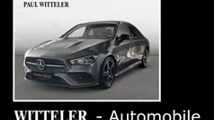 lack mountaingrau Gebraucht 2022 Mercedes CLA200 AMG line Coupé | 36.480 € (Fairer Preis)