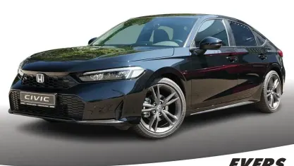 Neu Honda Civic Hybrid 184 PS (135 kW) 2026 Schwarz Limousine