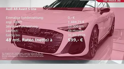 Gebraucht 2025 Audi A6 Ambiente Kombi | 72.879 € (Fairer Preis)