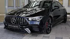 Metalliclack kosmosschwarz Gebraucht 2024 Mercedes CLA45 AMG AMG Coupé | 59.990 € (Fairer Preis)