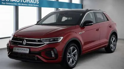 Brugt VW T-Roc R-line 150 HK (110 kW) 2024 Rød SUV