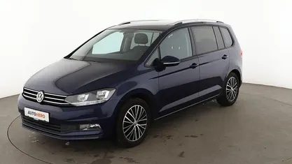 Gebraucht VW Touran Comfortline 150 PS (110 kW) 2016 Blau Van / Kleinbus