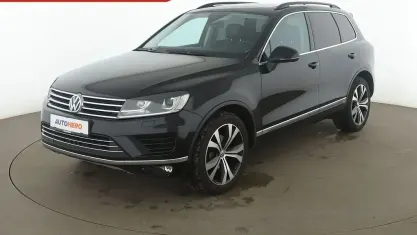 Gebraucht VW Touareg Terrain Tech 262 PS (192 kW) 2016 Schwarz SUV