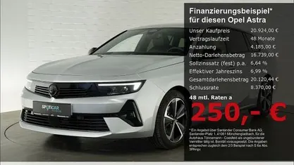 Gebraucht Opel Astra 131 PS (96 kW) 2024 Silber Kombi