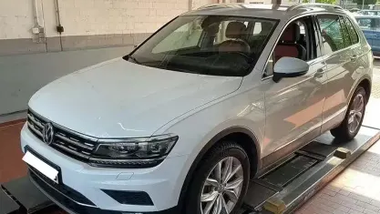 Gebraucht VW Tiguan Highline 190 PS (139 kW) 2019 Weiß SUV