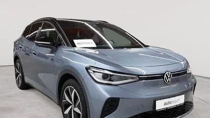 Stonewashed blue metallic / schwarz Gebraucht 2022 VW ID.4 GTX SUV | 26.990 € (Guter Preis)