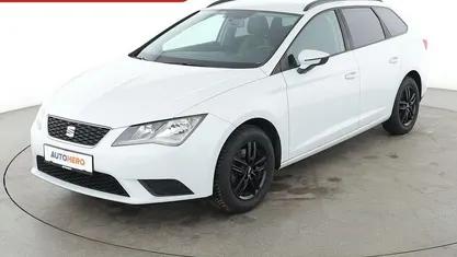 Usata Seat Leon Reference 110 CV (80 kW) 2015 Bianco Station wagon